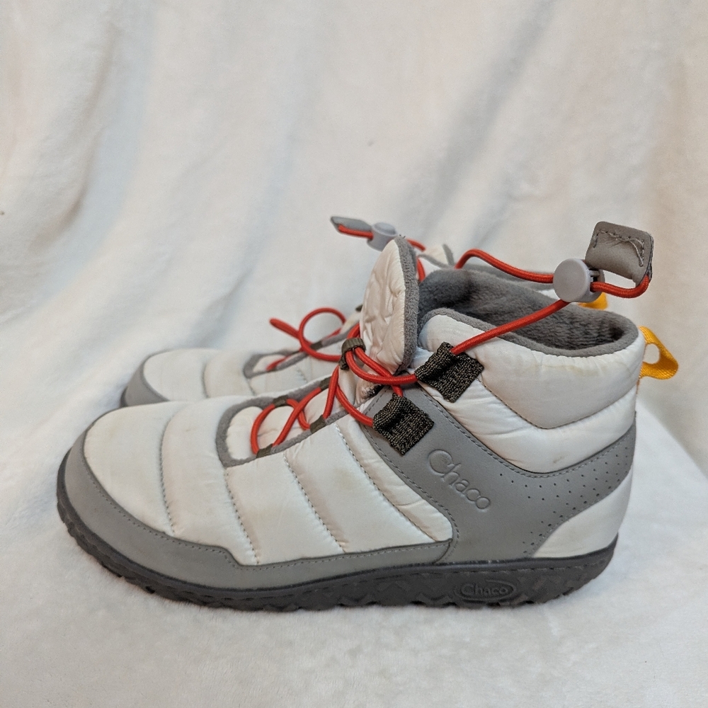 Chaco Ramble Puff Men's Water-Resistant Boots Glacier White Size 8.5 Women's 10